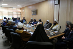 گزارش تصویری// دیدار هیئتی از اساتید و فرهیختگان اهل سنت کشور بنگلادش با ریاست دانشگاه